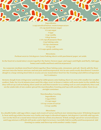 Oatmeal Creme pies